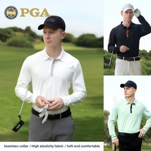 PGM GOLF | New Spring Long Sleeve Collar Sport Menswear Shirt