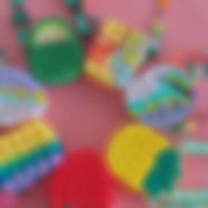 Túi Đeo Pop It Fidget Túi Xách Đeo Cho Bé Bóp Bong Bóng Nhiều Hình Dễ Thương Giúp Trẻ Thích ThúGiúp Giảm Stress
