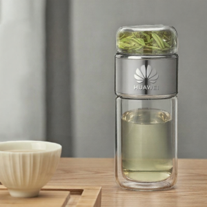 Tea Infuser Cup Water Separation Double-layer Heat-resistant Portable