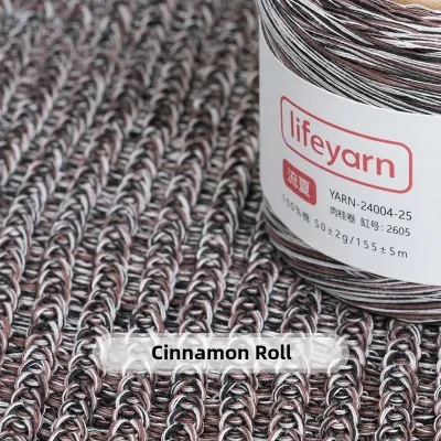 LIFEYARN | Coarse Cotton Yarn DIY Hat Bag Making