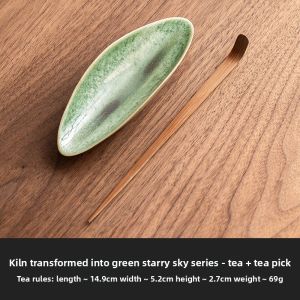 JISU | Minimalist Glaze Ceramic Tea Tools