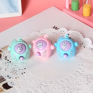 5Pcs Mini Funny Finger-guessing Game Toys Rock Paper Scissors Guessing Egg Keychain Pendant For Kids Gift Lootbag Filler / Paninda