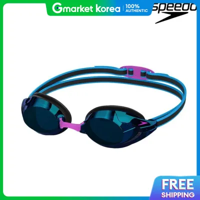 Speedo Vanquisher 3.0 Black 8- Gasket Mirror Goggles