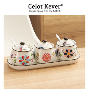 Japanese Ceramic Home Seasoning Jar
