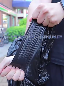 Mega Pack Trash Bag 100/250Bags Garbage Bag COOL.Y Heavy Duty Trashbag Black White Plastic Bag 5-40Gallon S/M/L/XL/XXL