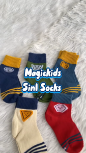 Kids High Quality 5 Pairs Socks Cotton Comfortable Fashionable Affordable Cute Socks for Boys and Girls 1-12 Years Old