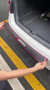 Trunk Rear Guard Bumper Protector Anti Scratch Car Trunk Decorative Mat Universal Door Sill Decorative Cover Strip Car Styling