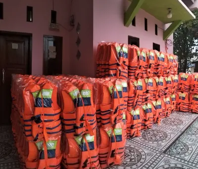 Baju Jaket Rompi pelampung renang Atunas Dewasa dan AnakAnak