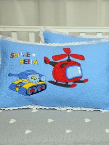 Thickened Pure Cotton Cartoon Pillowcase 35x55 Cute Nursery Baby Pillow Cover Single Child Small Pillowcase Bedding Accessories