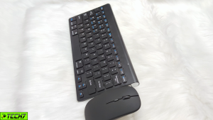 Bàn phím không dây mini W201S - đa kết nối bluetooth 5.0 + 3.0 + Usb wireless 2.4G cho máy tính laptop smartphone