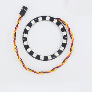 5V Round 16-bit RGB Light Ring Compatible with Arduino Programmable Color WS2812 Full-color LED Water Light Ring