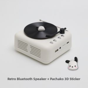 LIUBAI | Portable Mini Bluetooth Speaker Vinyl Record Player Birthday Gift 