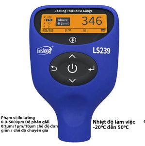 Máy Đo Độ Dày Sơn ANDRU Máy Dò Đa Vật Liệu Bluetooth Đo 00-5000μm Độ Phân Giải 01/1/10μm Chế Độ Đơn Giản/chuyên Gia 03 Giây Nhanh