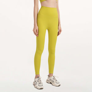 High-Waisted Yoga Pants Naked Sensation Running Fitness Sports Butt Lifting Nine-Piece Harlan Pants Mens Sweatpants