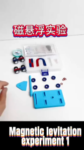 Science Magnet Experiment Kit for Primary 4 - STEM Science Toys for Kids Hands-On Learning Complete Magnetic Exploration Set with Bonus Gifts