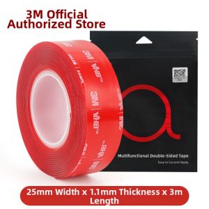 3M | Strong Multiple Use Nano Thin Transparent Traceless High Adhesion Double Sided Tape