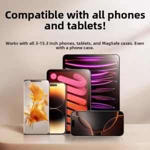 Lisen | Magnetic Adjustable Desktop Stand Portable Foldable Rotation Phone Support
