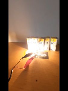 Lampu Hallogen Hella H3 24V 100W Lampu Bohlamp Soket H3 ORIGINAL HELLA