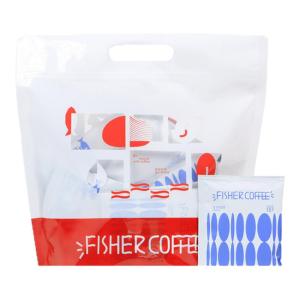 FISHER COFFEE | Cà Phê Rang Xay Đa Vị Cao Cấp 10g * 20 Gói