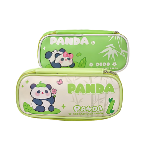 Dodo Panda Durable Large Capacity Pen Box with Smooth Zipper Closure SN266
