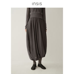INSIS FEMME | Twisted and Combed Cotton Artistic Half Skirt