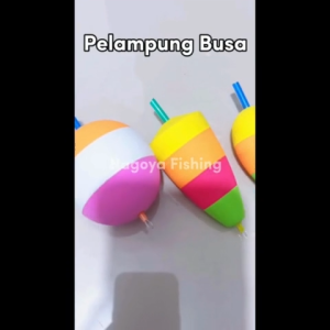 Pelampung Pancing Busa/ Kumbul/ Kambangan Pancing Ukuran Lengkap Bisa dipasang Starlight