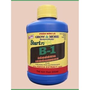 Phân bón lá Vitamin b1 GROWMORE Cao cấp của Mỹ chai 235ml