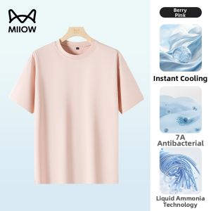 MiiOW | Invisible Cool SORONA Mens Short Sleeve T-shirt
