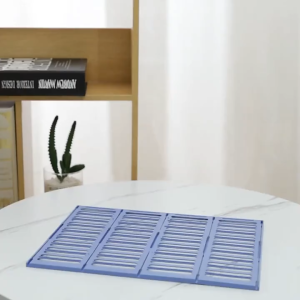 Four layer File Data Storage Rack with Pen Holder plastic file rack desktop storage Office File Basket