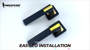 Handle Gagang Pintu Rumah Kunci Pisah Minimalis Prospero Garansi Alumunium FT003 BC/GP 903