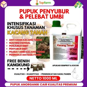 Pupuk Topfarm: Solusi Pupuk Penyubur Kacang Tanah