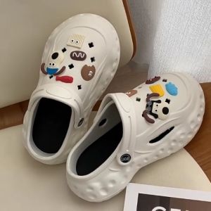 สีด้วย รองเท้าหัวโตแฟชั่น ทรงสวย งานดี มี 3 สี แถมฟรี การ์ตูนน้องหมา ใครเป็นสาวกน้องหมา รีบจัดเลย ขายดีมาก พร้อมส่งมากแม่ จำหน่ายจาก QZshop