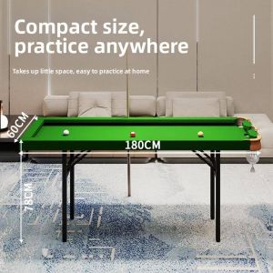 MEISITEKEKE | Five Point Foldable Precision Training Billiard Table