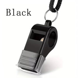 Sports Referee Whistle Strap Drawstring Durable Plastic Coach Whistle for Ball Training Outdoor Activities Emergency Use