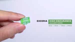 KIOXIA Exceria High Endurance microSD R100/W85 with SD Adapter - 64GB
