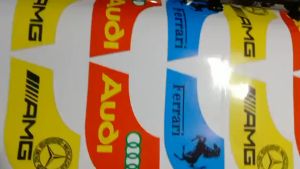 Bộ tem mặt nạ. móc câu dán xe tải ben howo 371 380