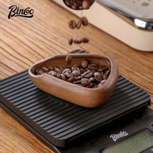 Bincoo Walnut Coffee Means Cup Solid Wooden Solid Pan Professional Specialty Tablet