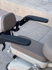 Foldable Electric Vehicle Child Seat Safety Barrier Baby Anti-Fall Adjustable Waterproof Rotatable Rear Mounted Kids Seat