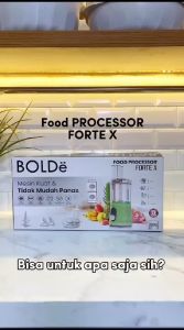 BOLDE FOOD PROCESSOR FORTE X Pelumat Makanan 700 Ml 4 Mata Pisau