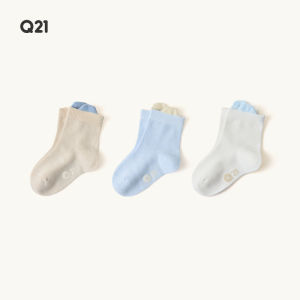 Q21 | Moisture Wicking Anti Bacteria Hypoallergenic Eczema Protecting Baby Socks