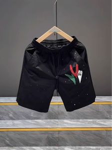 Quần Short Đi Biển Nam Mùa Hè 2025 Quần Short Thường Ngày in Họa Tiết Nhanh Khô Quần Dài Năm Điểm Cạp Vừa