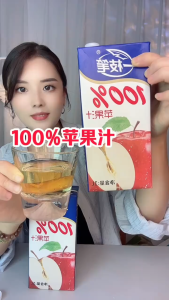 [Yi Zhi Bi] 100% Apple Juice 1L x 12 Packs Singapore