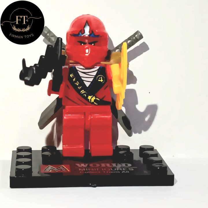 Mainan mini Figure lego ninjago kai red ninja