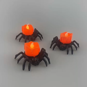 Halloween Hanging Night Light – Pumpkin & Ghost Orbs Design Spooky Lantern Decoration for Home Porch or Party Props