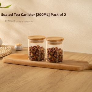 NEWAIR |Airtight Food Grade Glass Jar Tea Coffee Storage Container