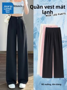 Jeanswest | Quần Tây Đen Hơi Dài Narrow Thẳng Phong Cách Thường Ngày