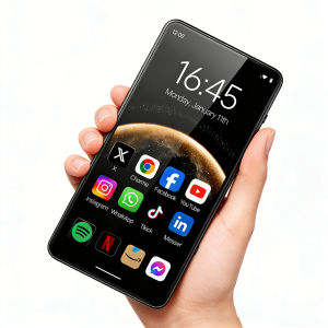 Android 15 MP3 Player Famue BF88 5.2inch Large Screen 4GB/6GB+64GB Octa Core Open Android NO GSM HiFi BT5.0 Spotify Deezer