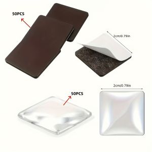 Bộ Nam Châm Tròn Bằng Kính Cho Tủ Lạnh 100 Chiếc Gồm 50 Miếng Kính + 50 Miếng Cố Định Nam Châm Trang Trí Nhà Bếp Dụng Cụ Sắp Xếp Nhà Cửa