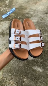 Sendal Wanita Jelly Model Selop Gesper Tali Ban 3 Fashion Trendi Ringan Empuk