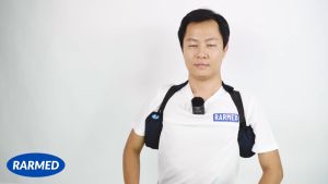 Đai đeo vai chống gù cổ Dr.Med DR-E018 trật khớp vai đòn liệt vai gù lưng - 1 Size